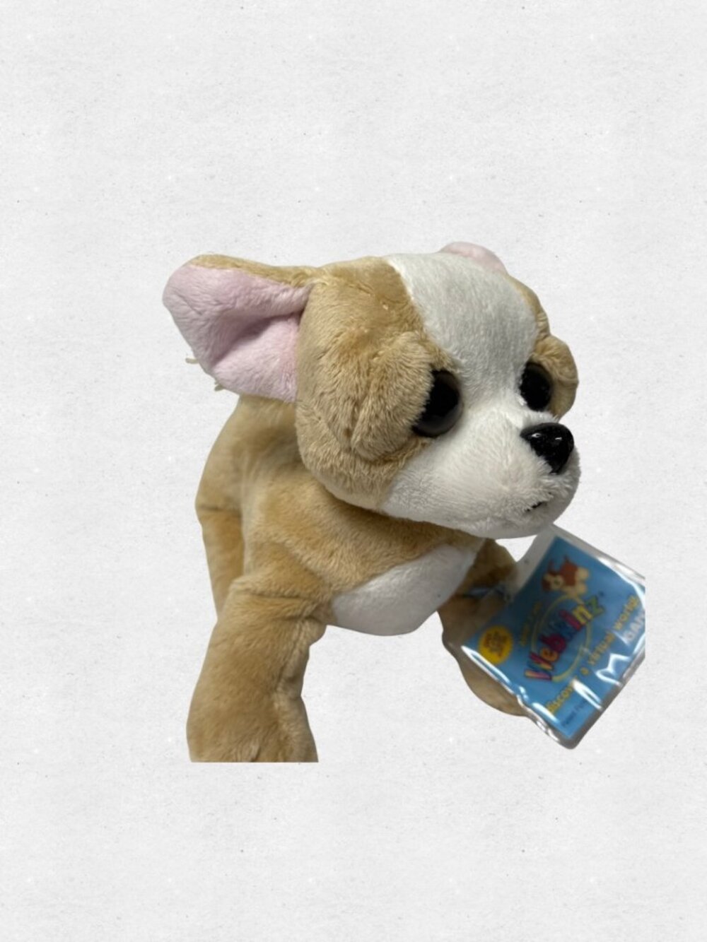NWT Retired Webkinz Chihuahua HM104 Dog Stuffed Animal Plushie Sealed Tag